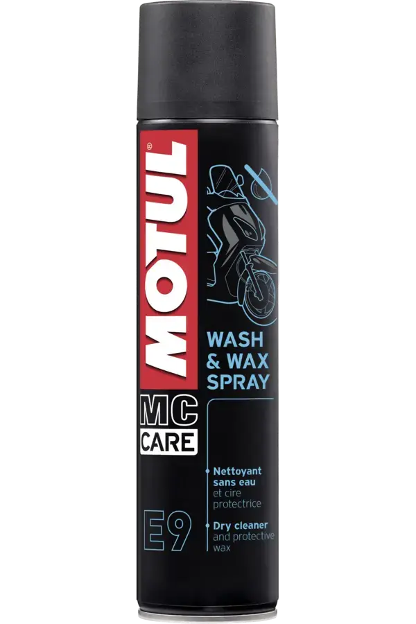 MOTUL E9 WASH&WAX SPRAY 400ML